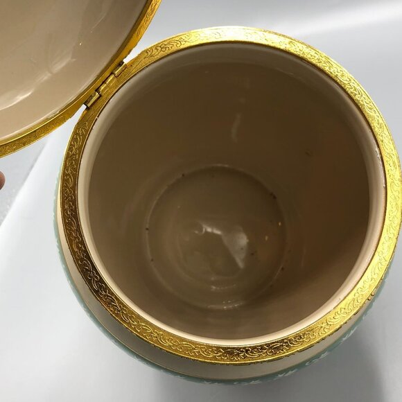 Knotts Berry Farm Ceramic Canister Raised Dots - Picture 6 of 7